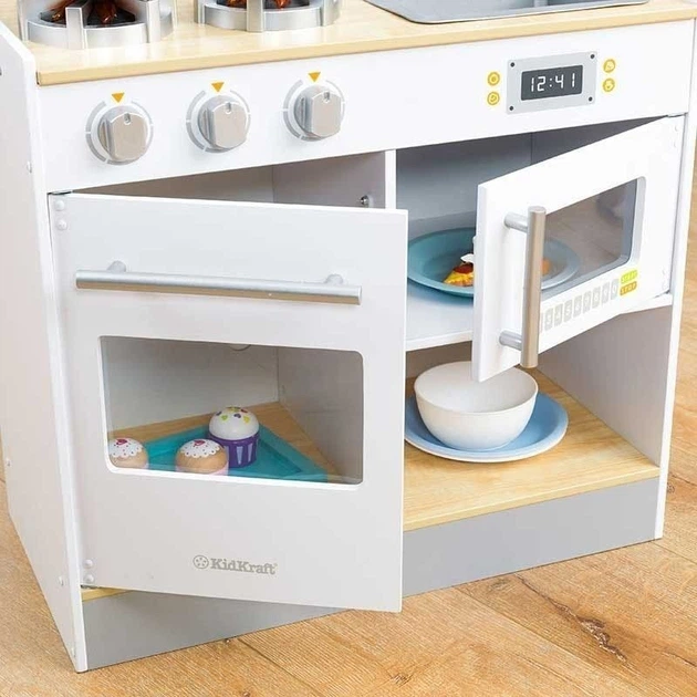 Детская кухня KidKraft со светом и звуком Lets Cook Light and Sound, 53395 - Фото 6 Детская кухня KidKraft со светом и звуком Lets Cook Light and Sound, 53395 - изображение 6