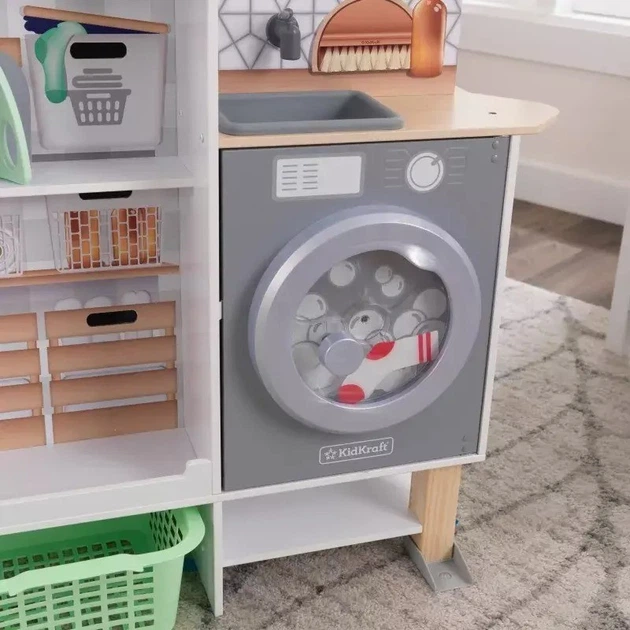 Детская кухня-прачечная KidKraft со светом и звуком, 10240 - Фото 11 Детская кухня-прачечная KidKraft со светом и звуком, 10240 - изображение 11