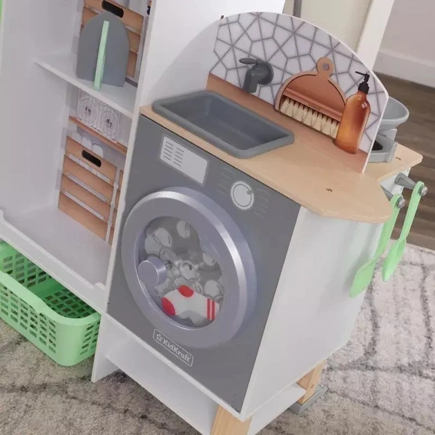 Детская кухня-прачечная KidKraft со светом и звуком, 10240 - Фото 12 Детская кухня-прачечная KidKraft со светом и звуком, 10240 - изображение 12
