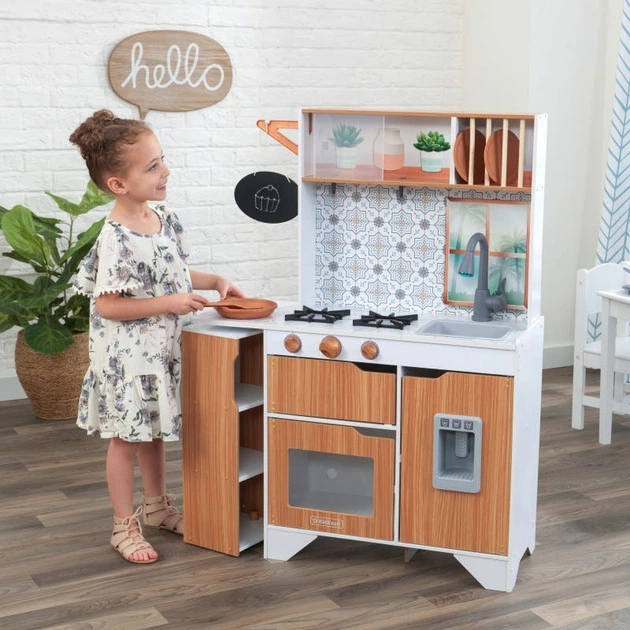 Детская кухня KidKraft со светом и звуком Taverna, 53440 - Фото 12 Детская кухня KidKraft со светом и звуком Taverna, 53440 - изображение 12