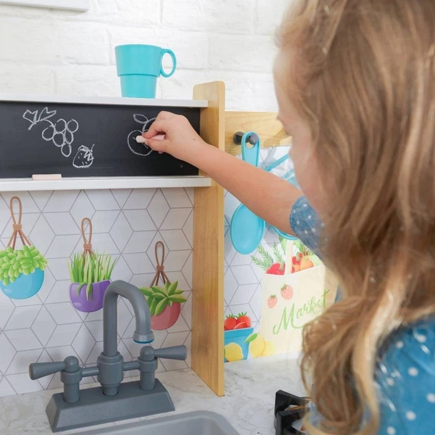 Детская кухня KidKraft со светом и звуком Harvest, 10065 - Фото 5 Детская кухня KidKraft со светом и звуком Harvest, 10065 - изображение 5