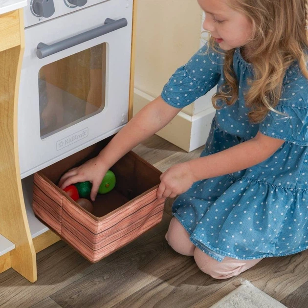 Детская кухня KidKraft со светом и звуком Harvest, 10065 - Фото 6 Детская кухня KidKraft со светом и звуком Harvest, 10065 - изображение 6