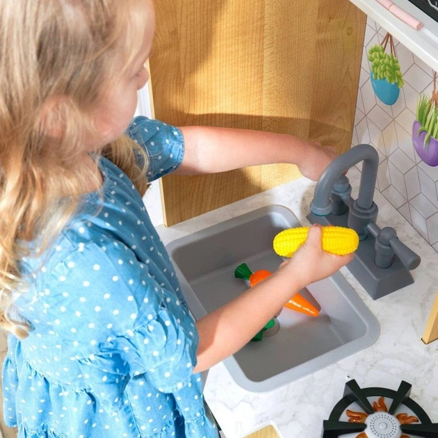 Детская кухня KidKraft со светом и звуком Harvest, 10065 - Фото 10 Детская кухня KidKraft со светом и звуком Harvest, 10065 - изображение 10