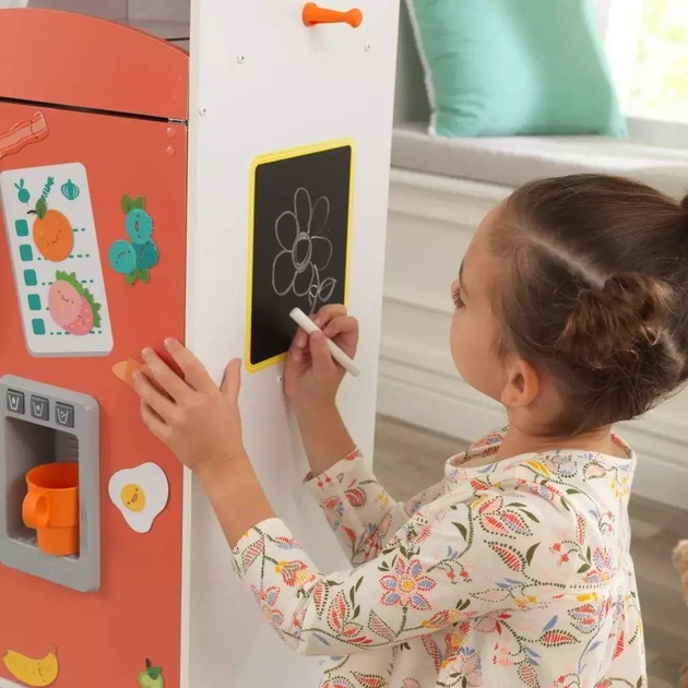 Детская кухня KidKraft со светом и звуком и магнитной дверцей Morning Sunshine, 10110 - Фото 4 Детская кухня KidKraft со светом и звуком и магнитной дверцей Morning Sunshine, 10110 - изображение 4