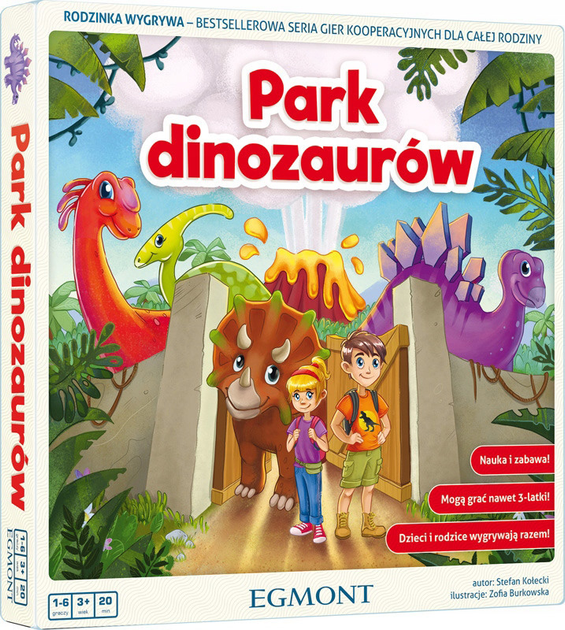 Настільна гра Egmont Парк динозаврів (5908215009588) - зображення 1