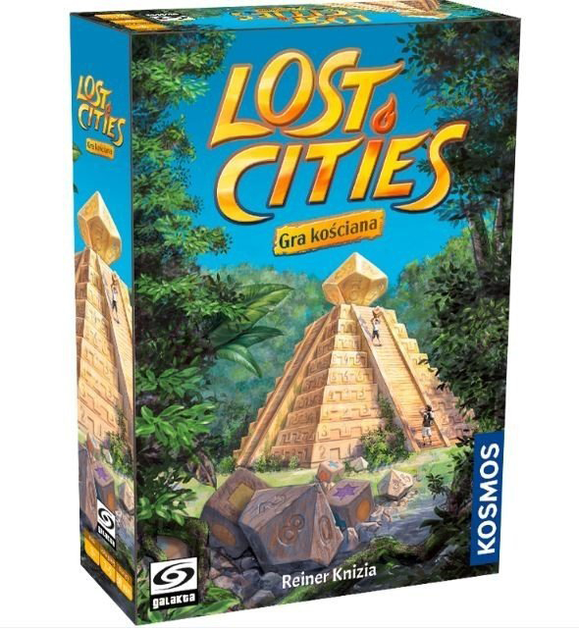 Настільна гра Galakta Lost Cities: Кістки (5902259207184) - зображення 1