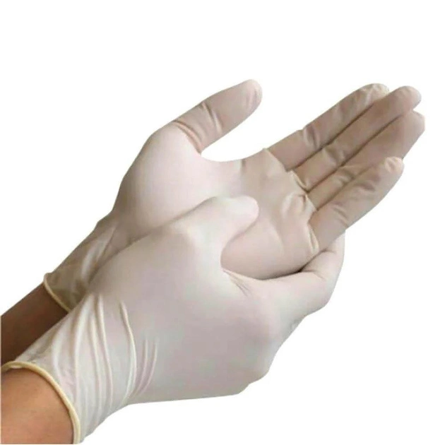 Перчатки латексные Medicom S неопудренные 50 пар Белый (MR52773) - изображение 1