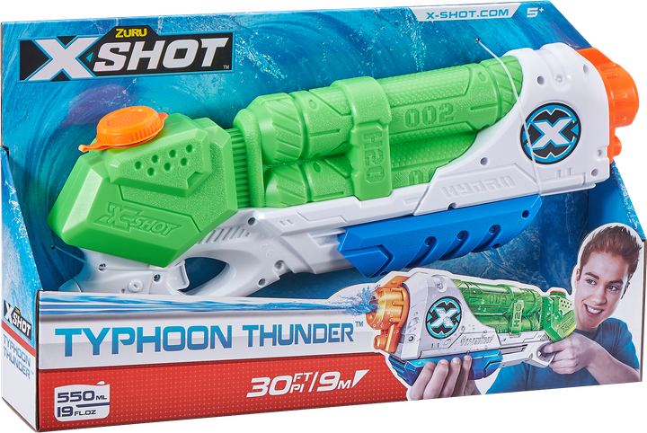 Wyrzutnia wodna Zuru X-Shot Warfare Medium Typhoon Thunder (193052047281) - obraz 7
