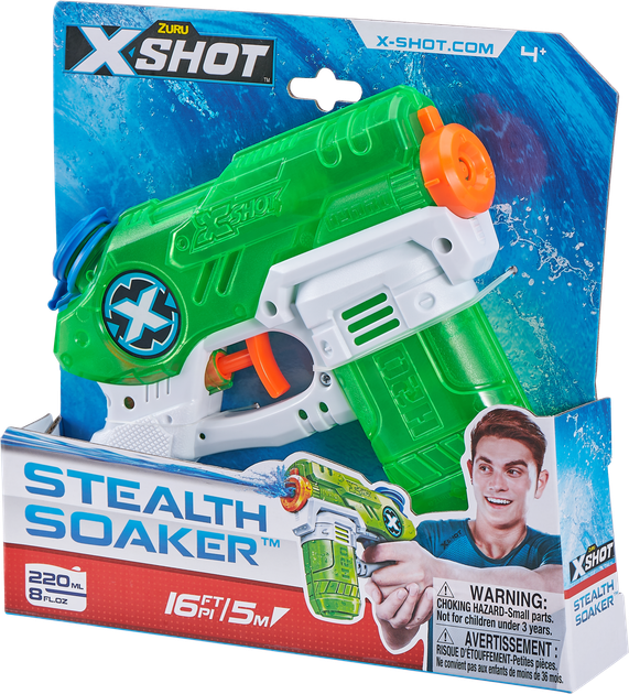 Wyrzutnia wodna Zuru X-Shot Warfare Small Stealth Soaker (193052047359) - obraz 5