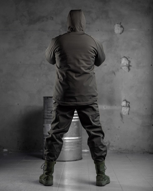 Тактичний зимовий теплий військовий комплект Razor ( Куртка + Штани ), Камуфляж: Олива, Розмір: L - зображення 2