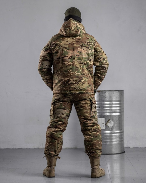 Тактичний зимовий військовий комплект Squad Tactic ( Куртка + Штани ), Камуфляж: Мультикам, Розмір: XXXL - зображення 2