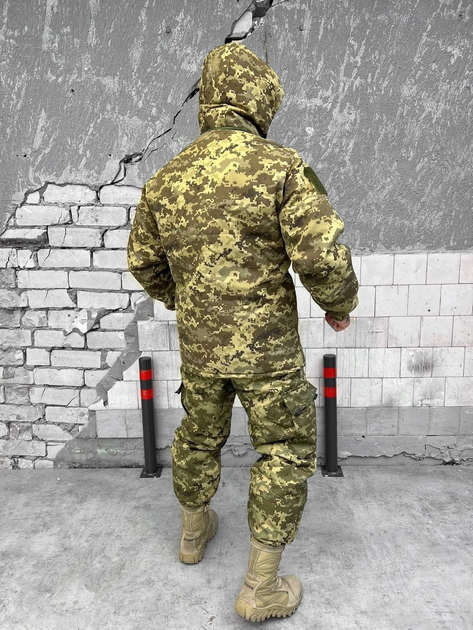 Тактический зимний теплый военный комплект Avanger ( Куртка + Штаны ), Камуфляж: Пиксель ВСУ, Размер: XXL - изображение 2