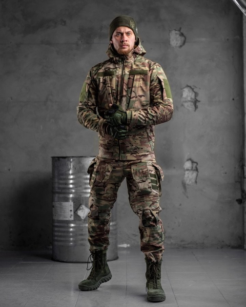 Тактический теплый военный комплект Shark Tac ( Куртка + Штаны ), Камуфляж: Мультикам, Размер: XL - изображение 1