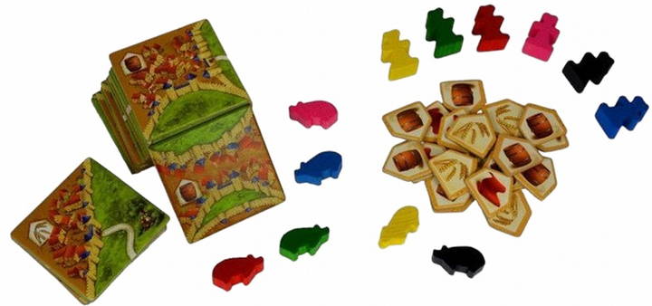 Dodatek do gry planszowej Bard Carcassonne: Kupcy i Budowniczowie (8595558307029) - obraz 2