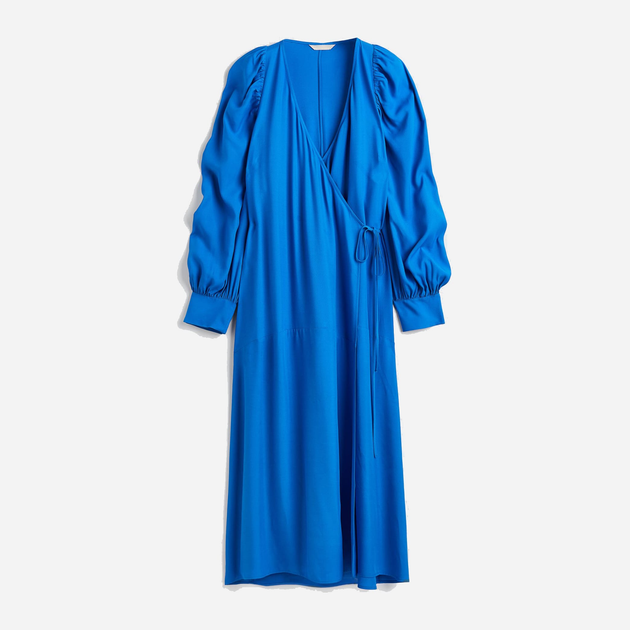 Сукня на запах міді осіння жіноча H&M 1116619ral XS Синя від Rozetka на платформі USKIDKA Акція на Сукня на запах міді осіння жіноча H&M 1116619ral XS Синя від Rozetka