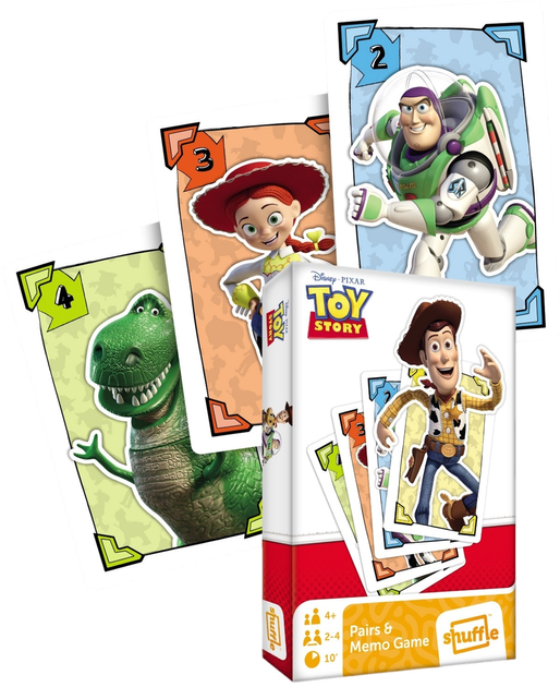 Настільна гра Cartamundi Пітер і Мемо Toy Story 4 (5901911100832) - зображення 1