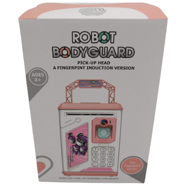 Копилка Robot Bodyguard Розовый - зображення 9