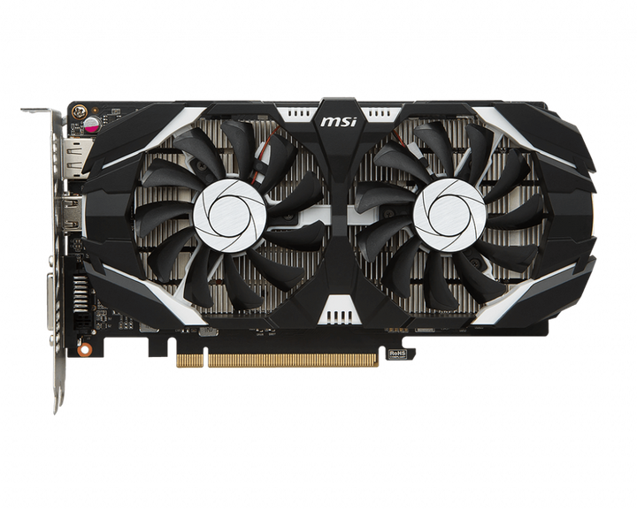 Відеокарта MSI GeForce GTX 1050 Ti 4GT OC (G1050T4TC) - Фото 1 Відеокарта MSI GeForce GTX 1050 Ti 4GT OC (G1050T4TC) - изображение 1