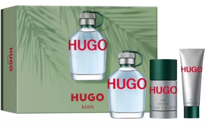 Zestaw Hugo Boss Eau De Toilette Spray 125 ml + Żel pod prysznic 50 ml + Dezodorant 75 ml (3616304099502) - obraz 1