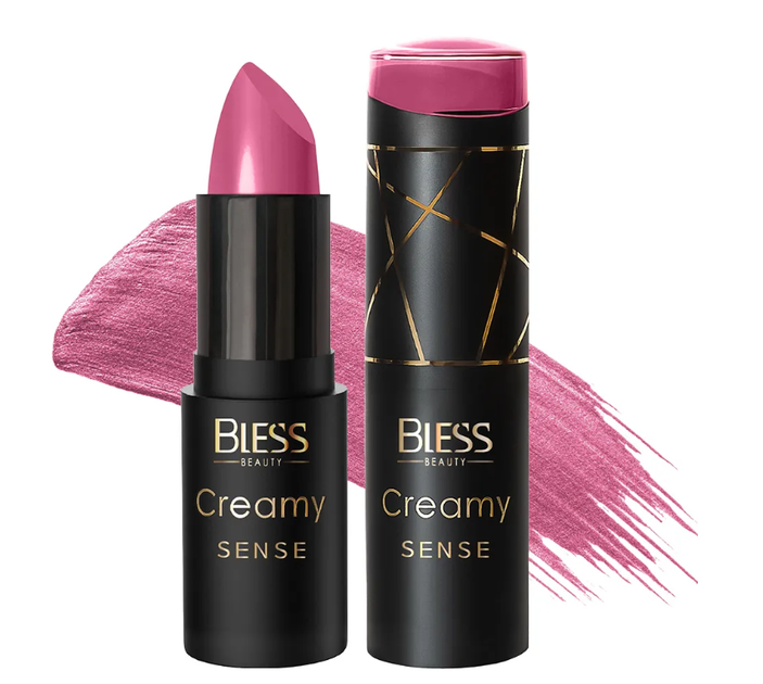 Помада для губ Bless Beauty Creamy Sense №18 (5900960013186) - Фото 1 Помада для губ Bless Beauty Creamy Sense №18 (5900960013186) - изображение 1