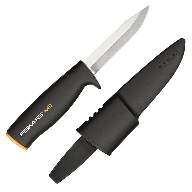 Нож-поплавок K40 (125860) FISKARS 22,5 см (sad0001362) Черный - изображение 1