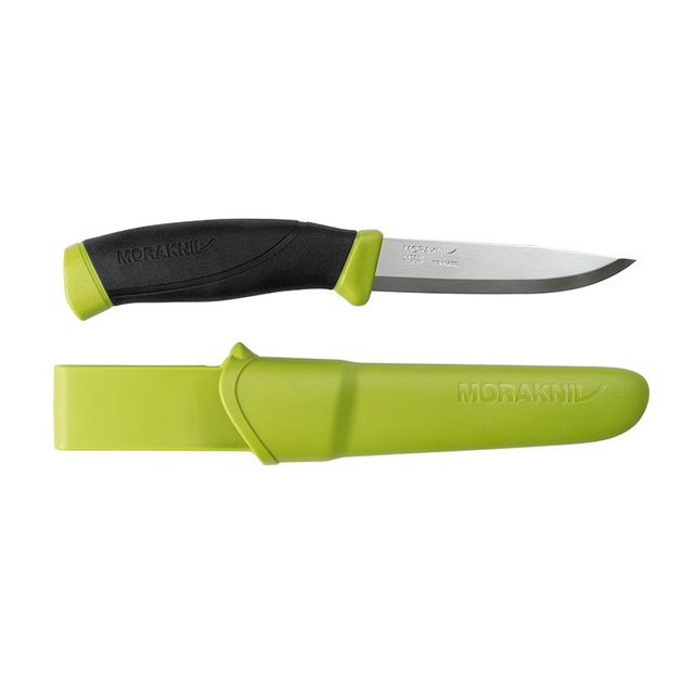 Нож Morakniv Companion S Olive Green нержавеющая сталь MoraKniv 21,9 см (sad0001375) Черно-зеленый - изображение 1