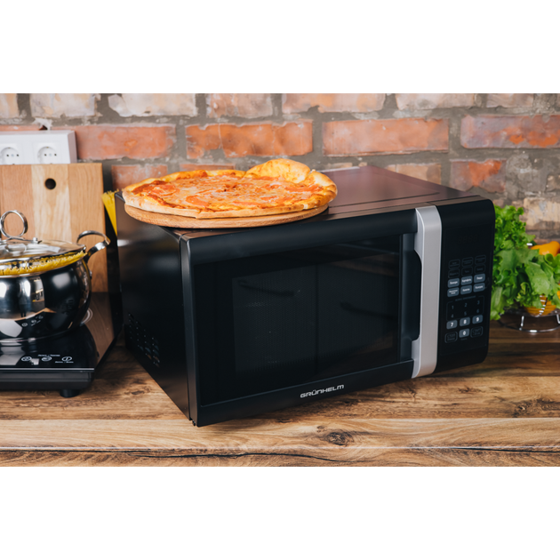 Микроволновая печь GRUNHELM 23MX823-B Черный - изображение 3