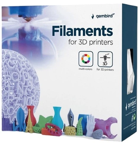 Нитка для картриджа Gembird PLA Flexible 1.75 мм Black (3DP-PLA-FL-01-BK) - зображення 4