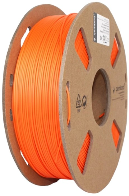 Filament do wkładu Gembird PLA 1.75 mm Pomarańczowy (3DP-PLA1.75-01-O) - obraz 1