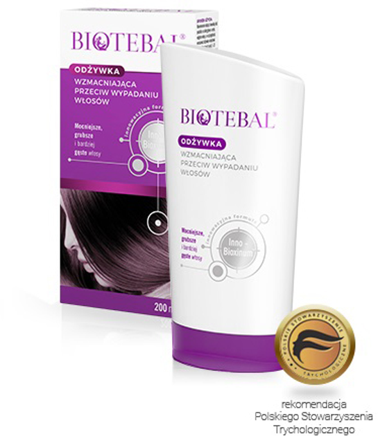 Odżywka Biotebal przeciw wypadaniu włosów wzmacniająca 200 ml (5903060608351) - obraz 1
