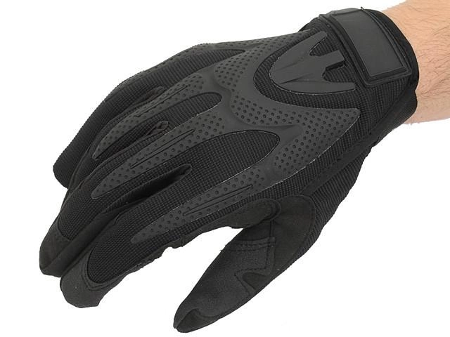 Тактические перчатки полнопалые Military Combat Gloves mod. II (Size M) - Black [8FIELDS] - изображение 1
