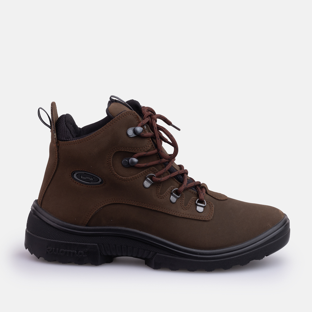 Zimowe buty trekkingowe wysokie wodoodporne Kuoma Patriot 1600-50 40 26 cm Brązowe (6410901277403) - obraz 1
