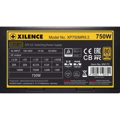 Блок живлення Xilence 750W (XP750MR9.2) - Фото 4 Блок живлення Xilence 750W (XP750MR9.2) - изображение 4