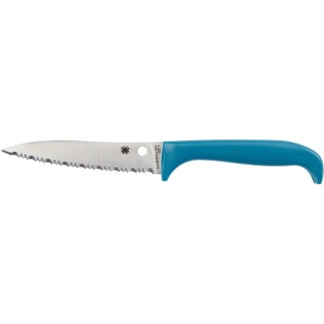 Ніж Spyderco Counter Puppy Serrated Blue (K20SBL) - зображення 1