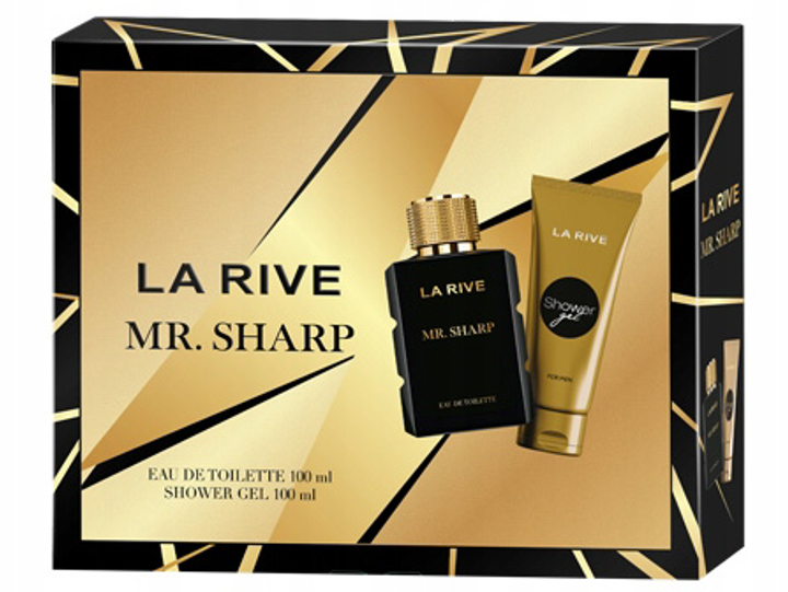 Набір La Rive Mr. Sharp For Man туалетна вода 100 мл + гель для душу 100 мл (5903719641784) - зображення 1