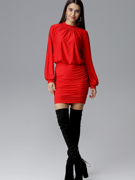 Сукня жіноча Figl M635 XL Червона (5902194361248) - зображення 1