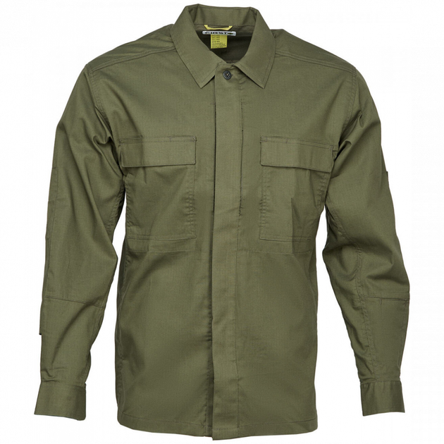 Сорочка First Tactical Mens V2 BDU Long Sleeve Shirt M Green - зображення 1