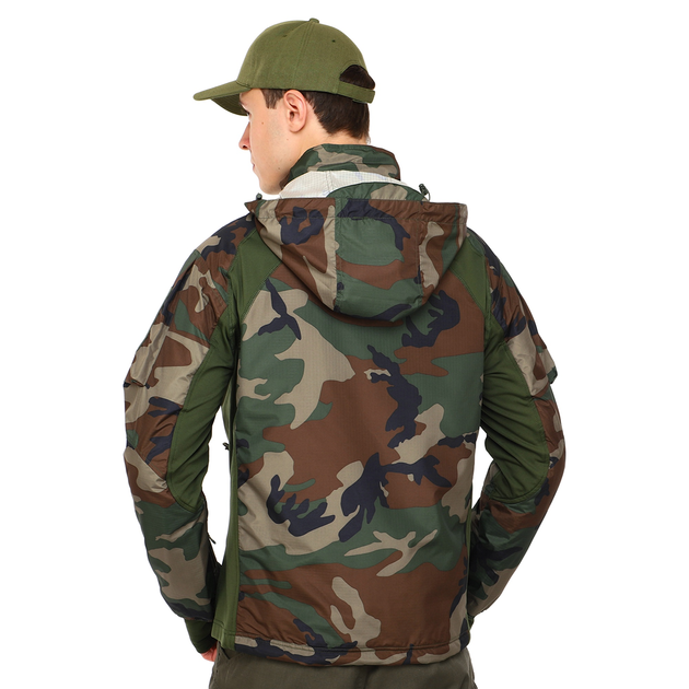 Куртка тактична SP-Sport TY-9405 Колір: Камуфляж Woodland розмір: L - изображение 2