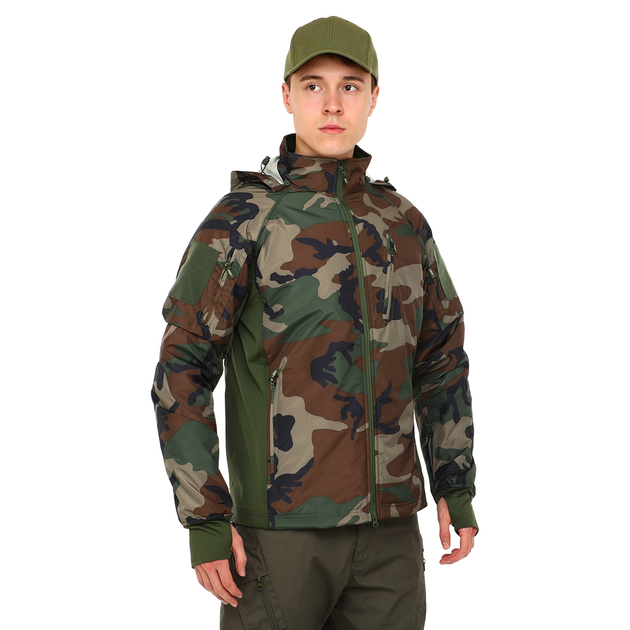 Куртка тактична SP-Sport TY-9405 Камуфляж Woodland розмір: M - зображення 1