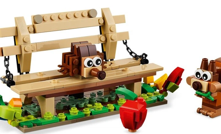 Zestaw klocków LEGO Creator 3 w 1 Budka dla ptaków 476 elementów (31143) - obraz 5