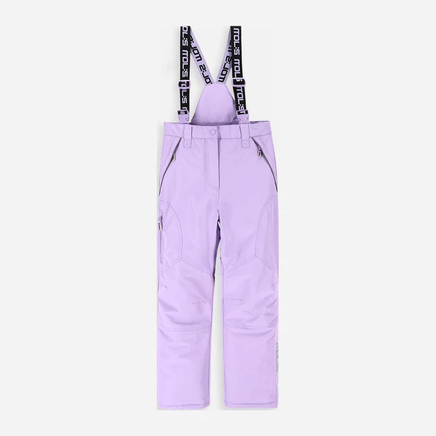 Подростковый зимний лыжный полукомбинезон Coccodrillo Snowboard Girl ZC3119201SNG-016 146 см Фиолетовый (5904986242025) - Фото 5 Подростковый зимний лыжный полукомбинезон Coccodrillo Snowboard Girl ZC3119201SNG-016 146 см Фиолетовый (5904986242025) - изображение 5