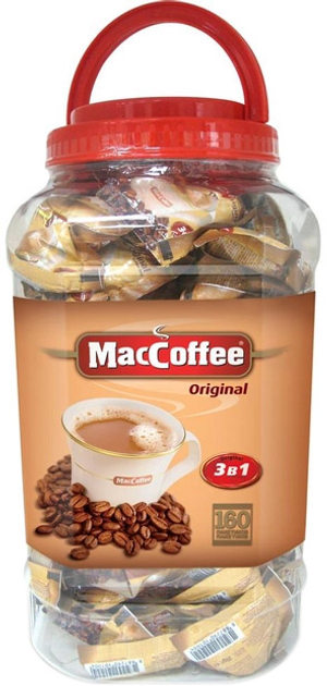 Акція на Кавовий напій 3в1 MacCoffee Original 20 г x 160 шт від Rozetka