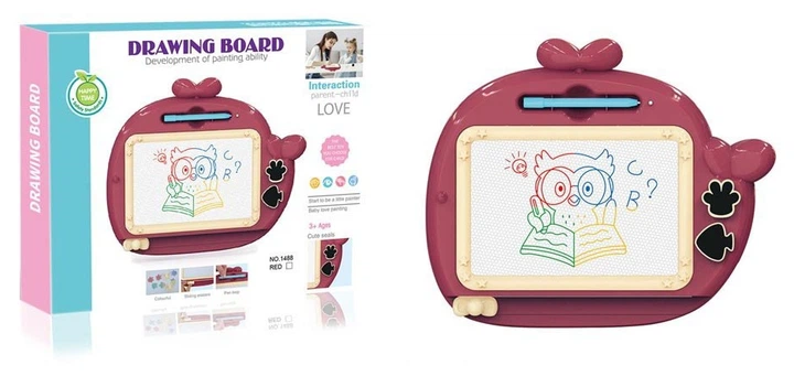 Магнітна дошка DIY Toys для малювання Кіт (CJ-3974315) (6896110) - Фото 1 Магнітна дошка DIY Toys для малювання Кіт (CJ-3974315) (6896110) - изображение 1
