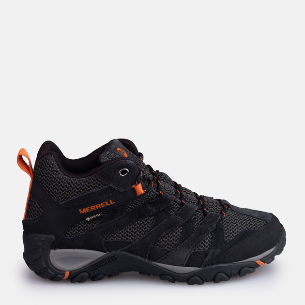 Buty trekkingowe męskie Gore-Tex Merrell Alverston Mid GTX M J84575 44.5 (10.5US) 28.5 cm Czarne (840333057285) - obraz 1