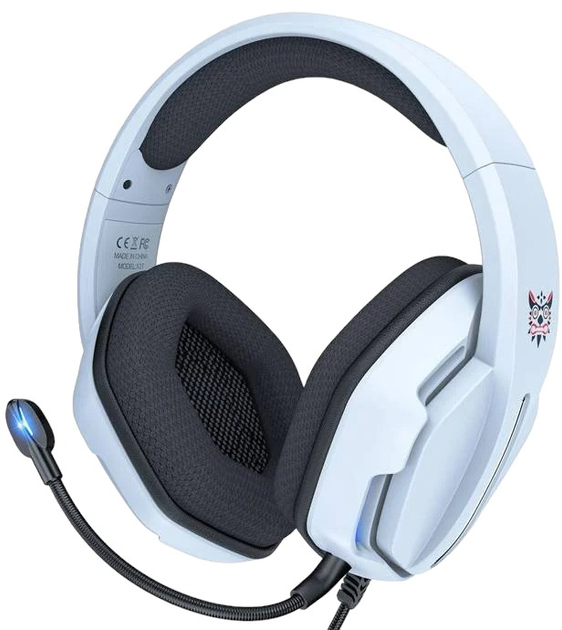 Słuchawki Onikuma X27 RGB White (ON-X27/WE) - obraz 1