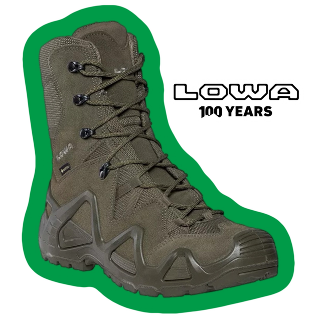Высокие тактические ботинки Lowa zephyr hi gtx tf ranger green (темно-зеленый) UK 5.5/EU 39 - изображение 2