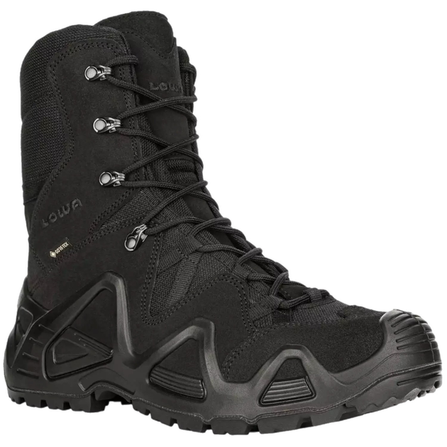 Високі тактичні черевики Lowa zephyr hi gtx tf black (чорний) UK 13.5/EU 49 - зображення 1
