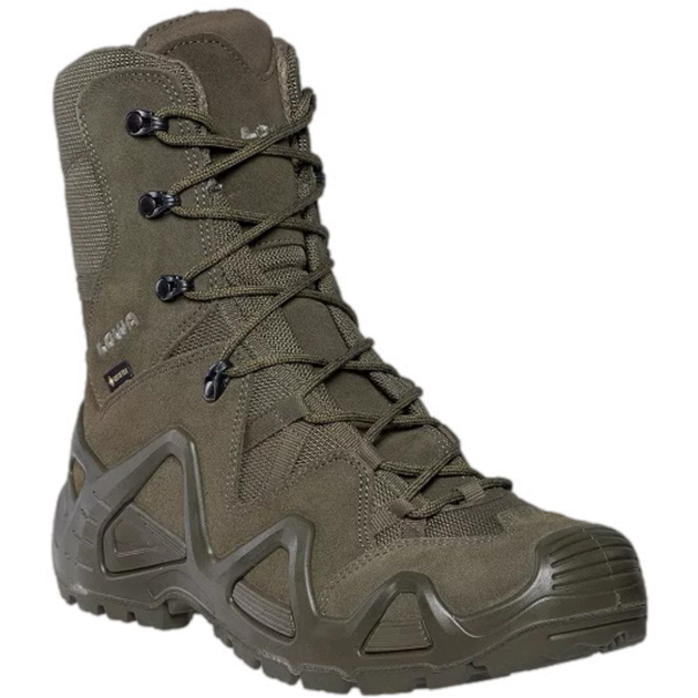 Высокие тактические ботинки Lowa zephyr hi gtx tf ranger green (темно-зеленый) UK 10.5/EU 45 - изображение 1