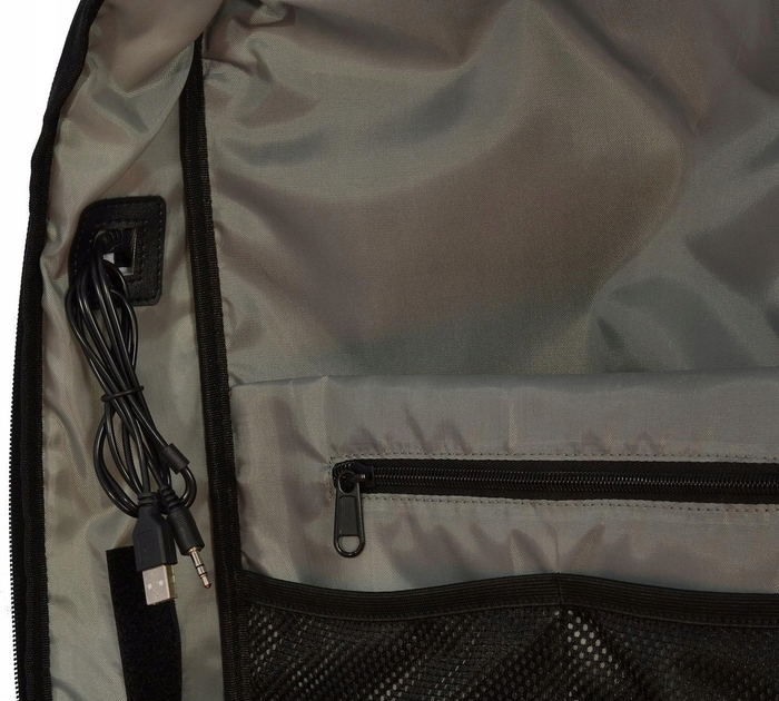 Plecak HIRO Rhino do laptopa 15.6 Czarny KLB190914 (5900626888271) - obraz 7