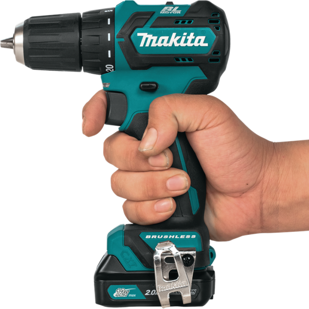 Шурупокрут акумуляторний Makita DF332DZ (35 Нм, 0.8-10 мм, BL, CXT, без акумуляторів та зарядного пристрою) - зображення 2